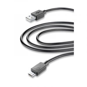 MICROUSB USB DATA CABLE 3M black