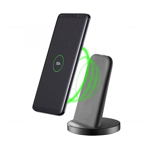 WIRELESS CHARGER STAND BLACK